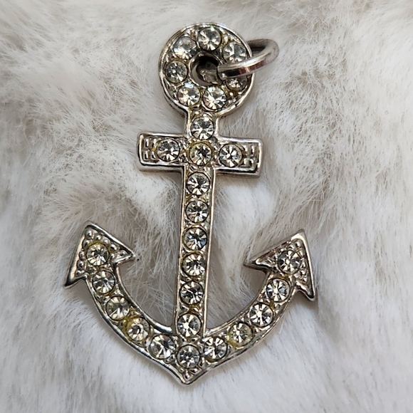 Jewelry - 2/$10 - Crystal Anchor Pendant